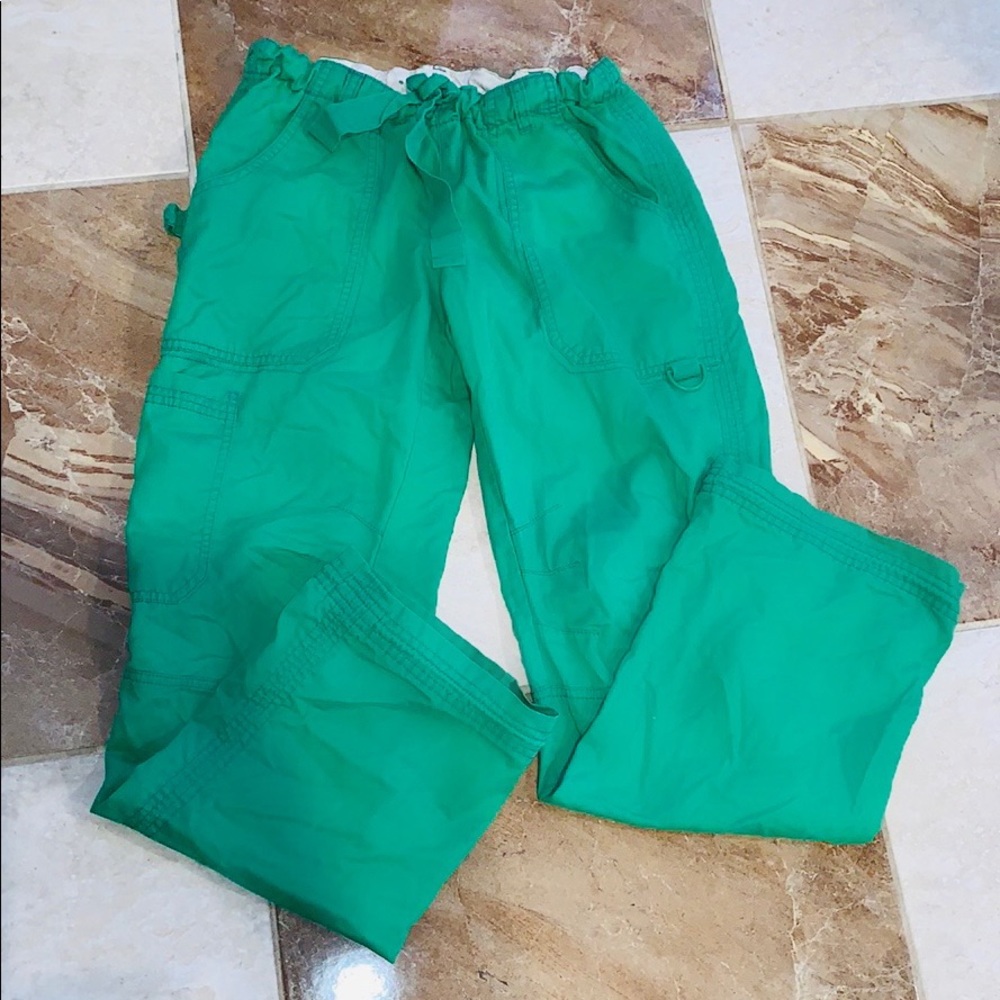 KOI Green Scrub Pant